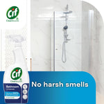 2x700ml Cif Cleanboost Bathroom Spray Removes Limescale w/ 100% Streakfree Shine | Set of 2