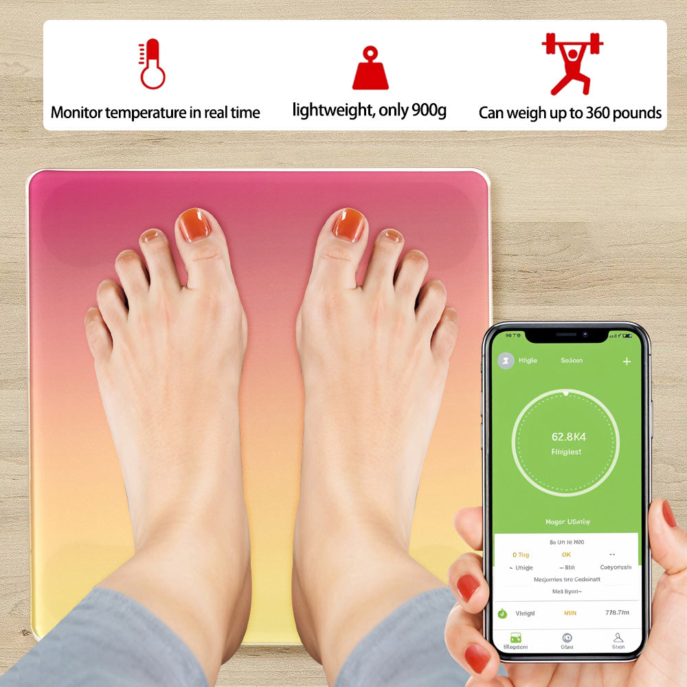 Smart Scale For Body Weight And Fat Percentage | Purple