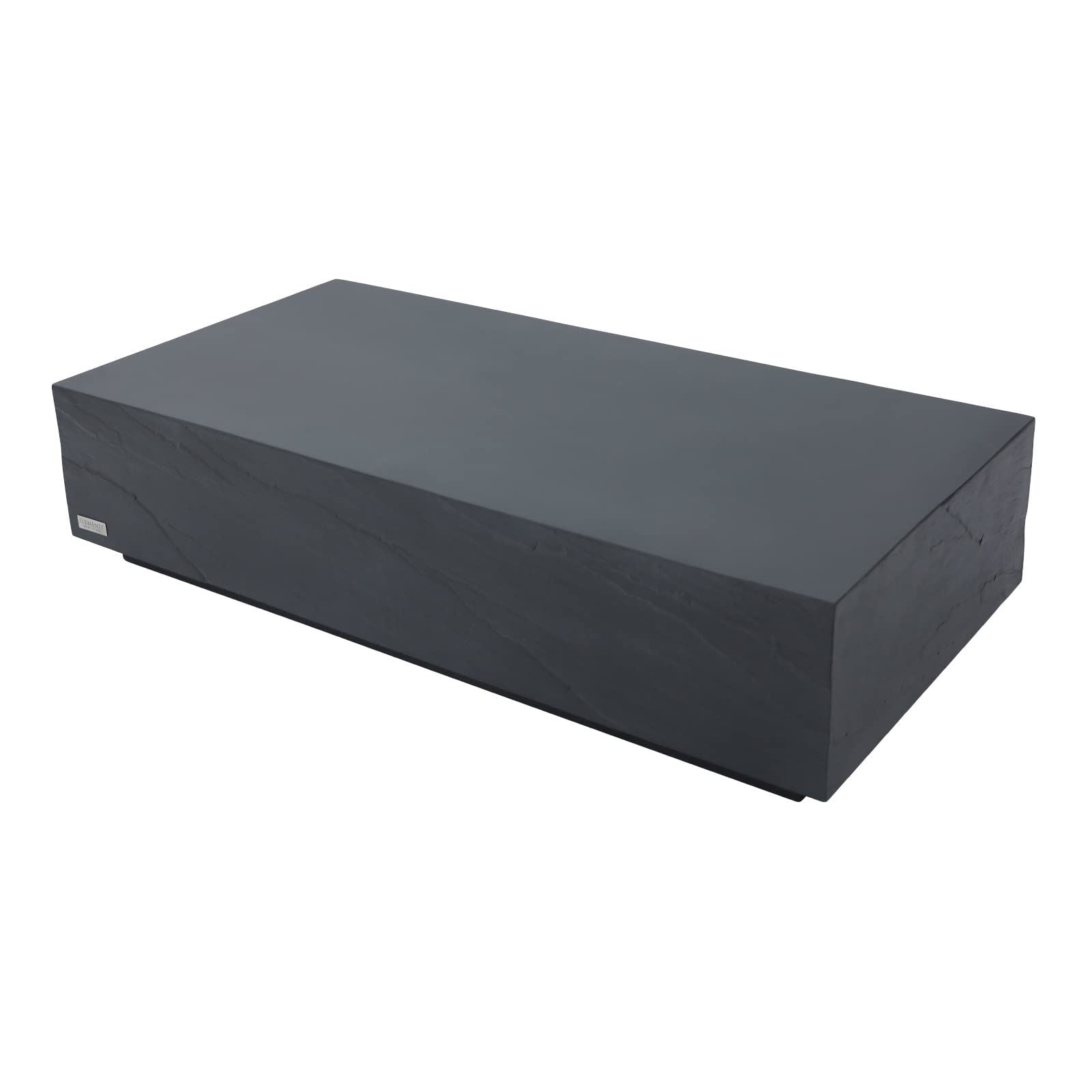 Colorado Grc Rectangular Coffee Table | Slate Black