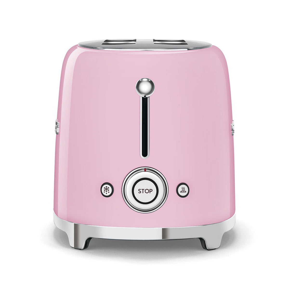 Tsf01 2 Slice Toaster With Bun Warmer Set | Pink
