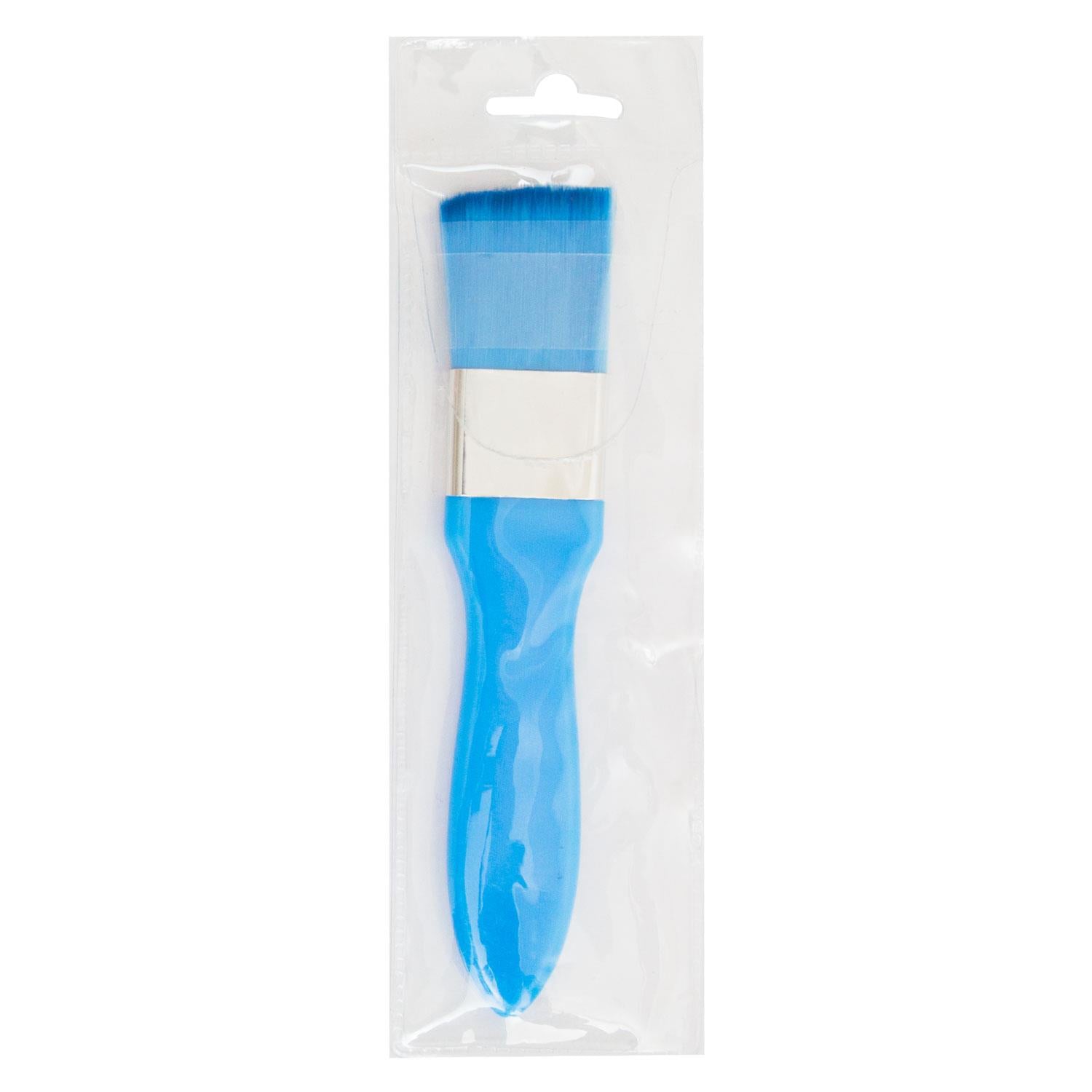 Colourful Makeup Paintbrush Style Foundation Brush Mx04 | Blue