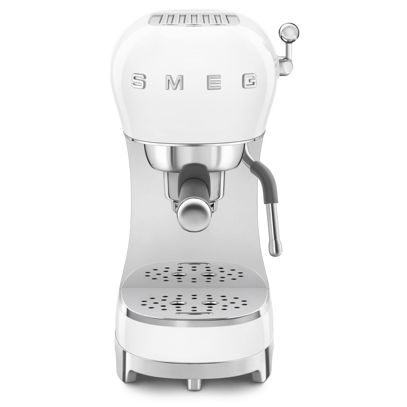 Ecf02 Espresso Coffee Machine With Steam Wand | White