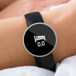 Water Resistant Smart Watch With Oled Display & Bluetooth | Silver