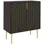 Freestanding Storage Cabinet With Adjustable Shelf