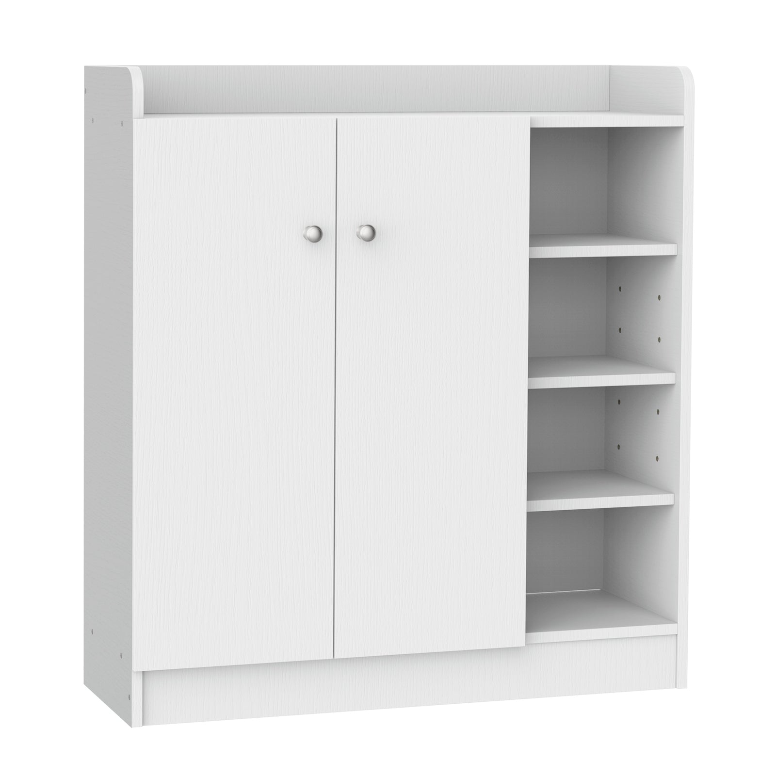 Shoe Storage Cabinet Footwear Rack Stand Adjustable Shelves