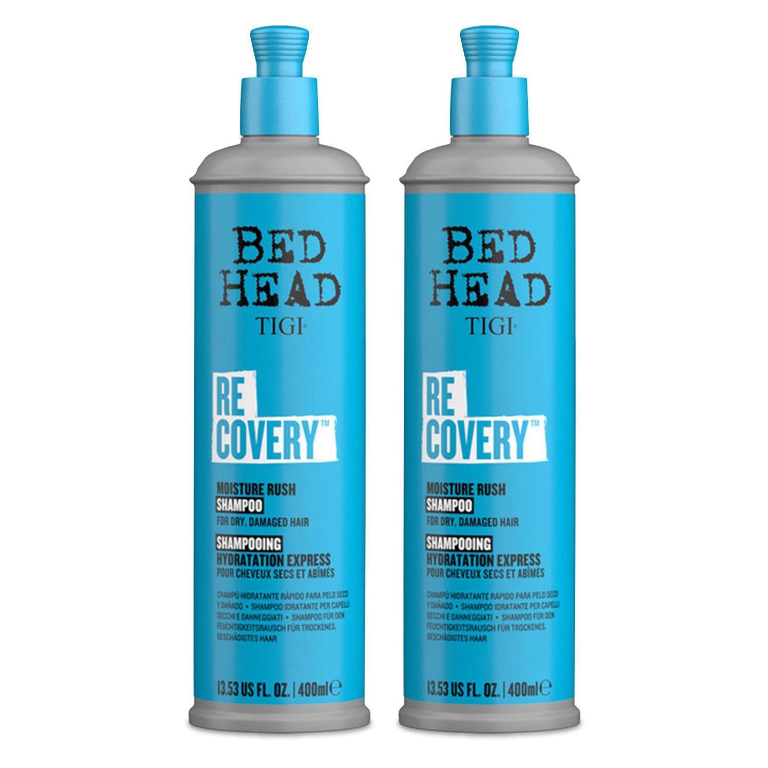 Recovery Moisturising Shampoo For Dry Hair 400ml, 2pk