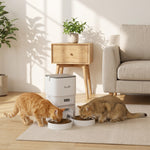 PawHut Automatic Cat Feeder Timed Portion Control 4l