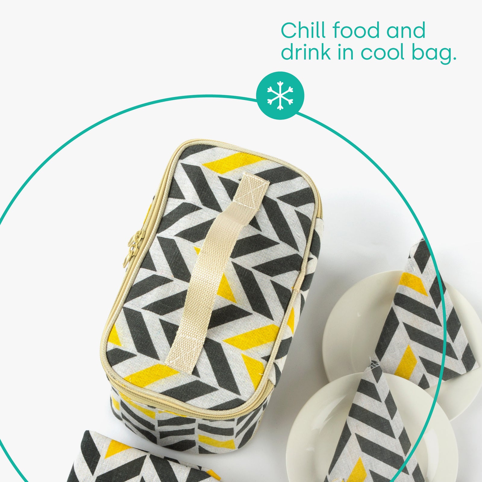 Tummel 4-person Wicker Picnic Basket