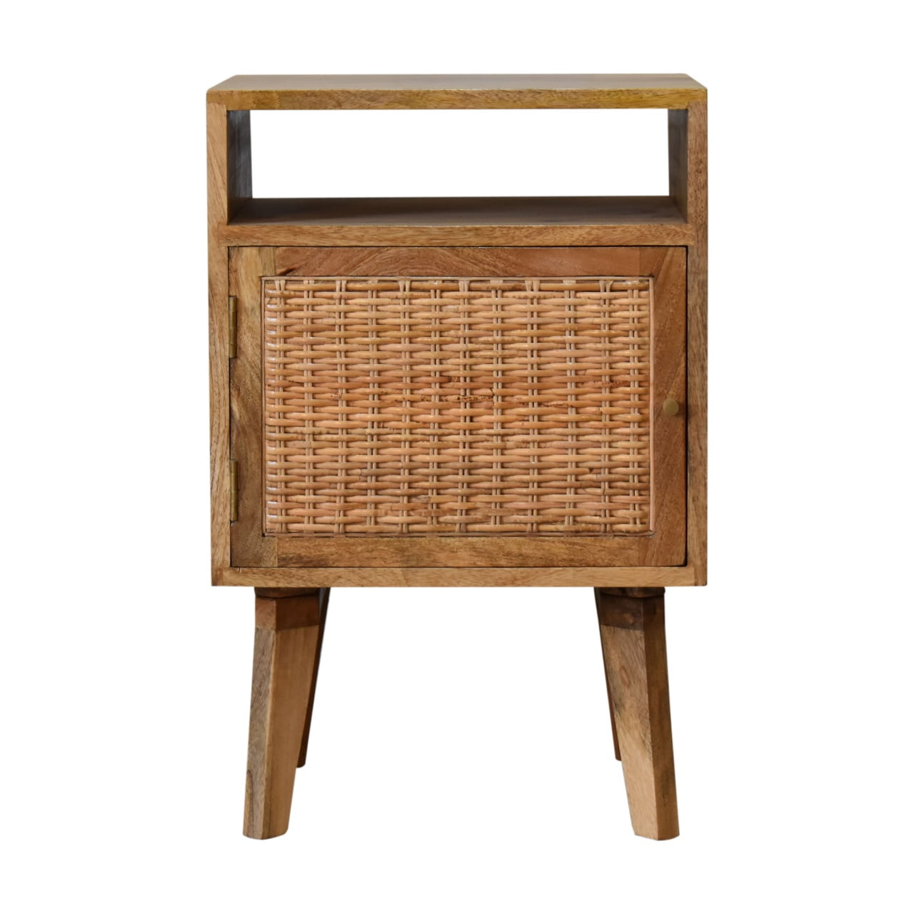 Solid Wood Knit Door Bedside