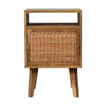 Solid Wood Knit Door Bedside