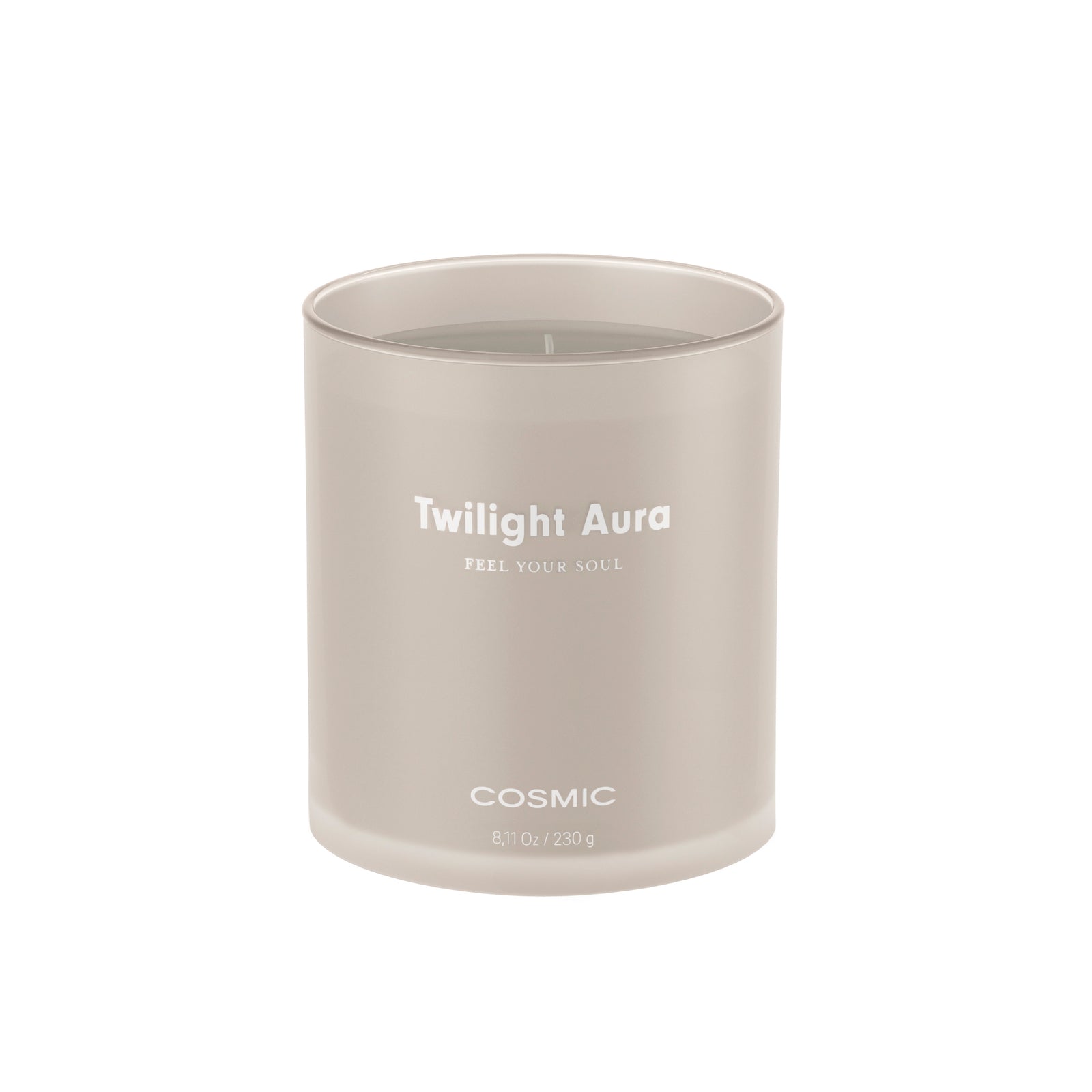 Scented Candle 50h, Woody And Amber Scent, Essentials Collection