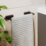 Towel Rail, 30cm, Screw-in Or Self-adhesive, Matt Black, Next Collection