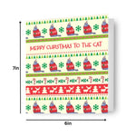 To The Cat' Christmas Card Official Product