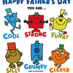 Mr Men & Little Miss You Are...' Father's Day Card Official Product
