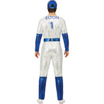 Elton John Deluxe Sequin Baseball Costume | Large