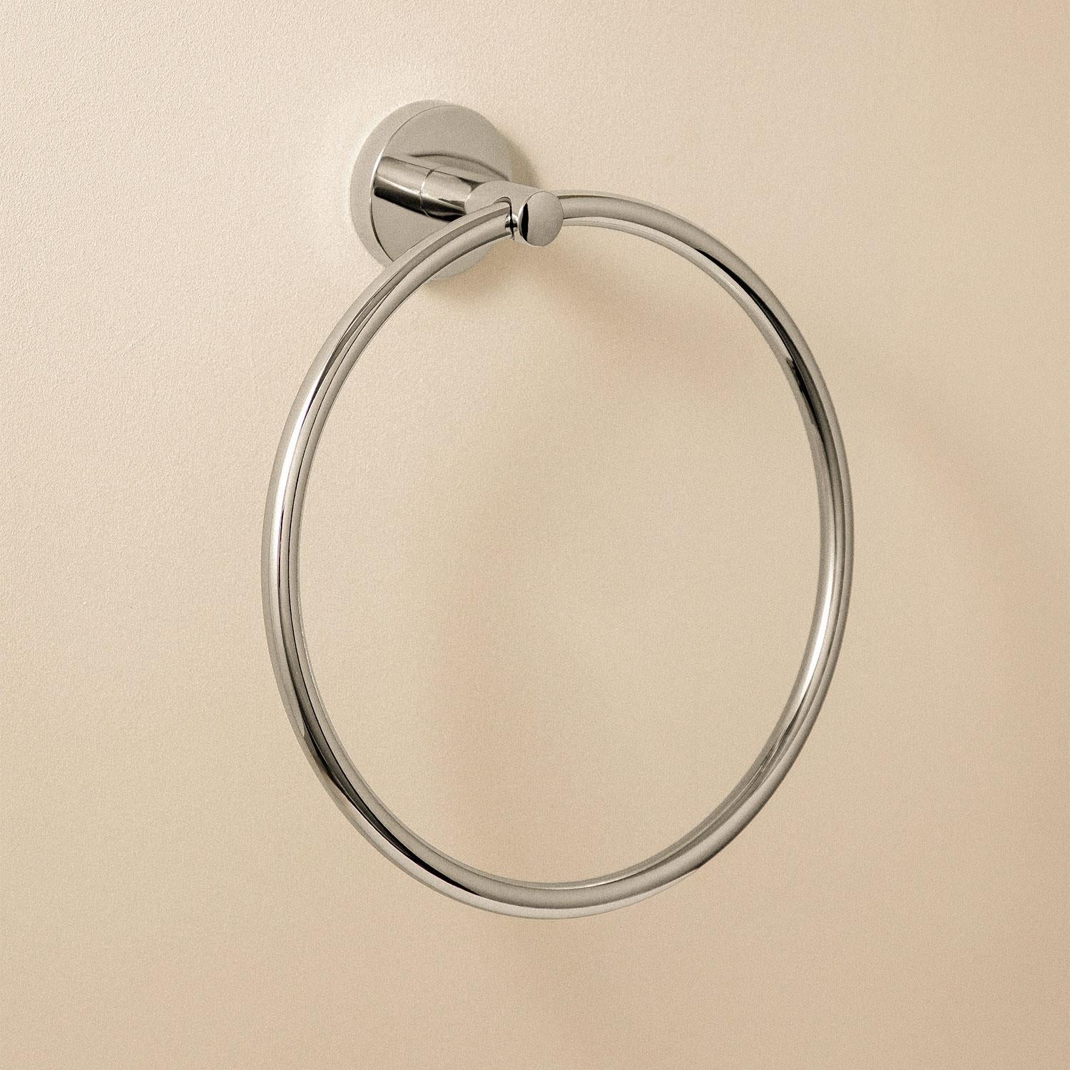 Towel Ring, 20cm, Chrome, Hidden Fixings, Start Collection