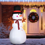 6ft Giant Inflatable Snowman Christmas Decoration Led