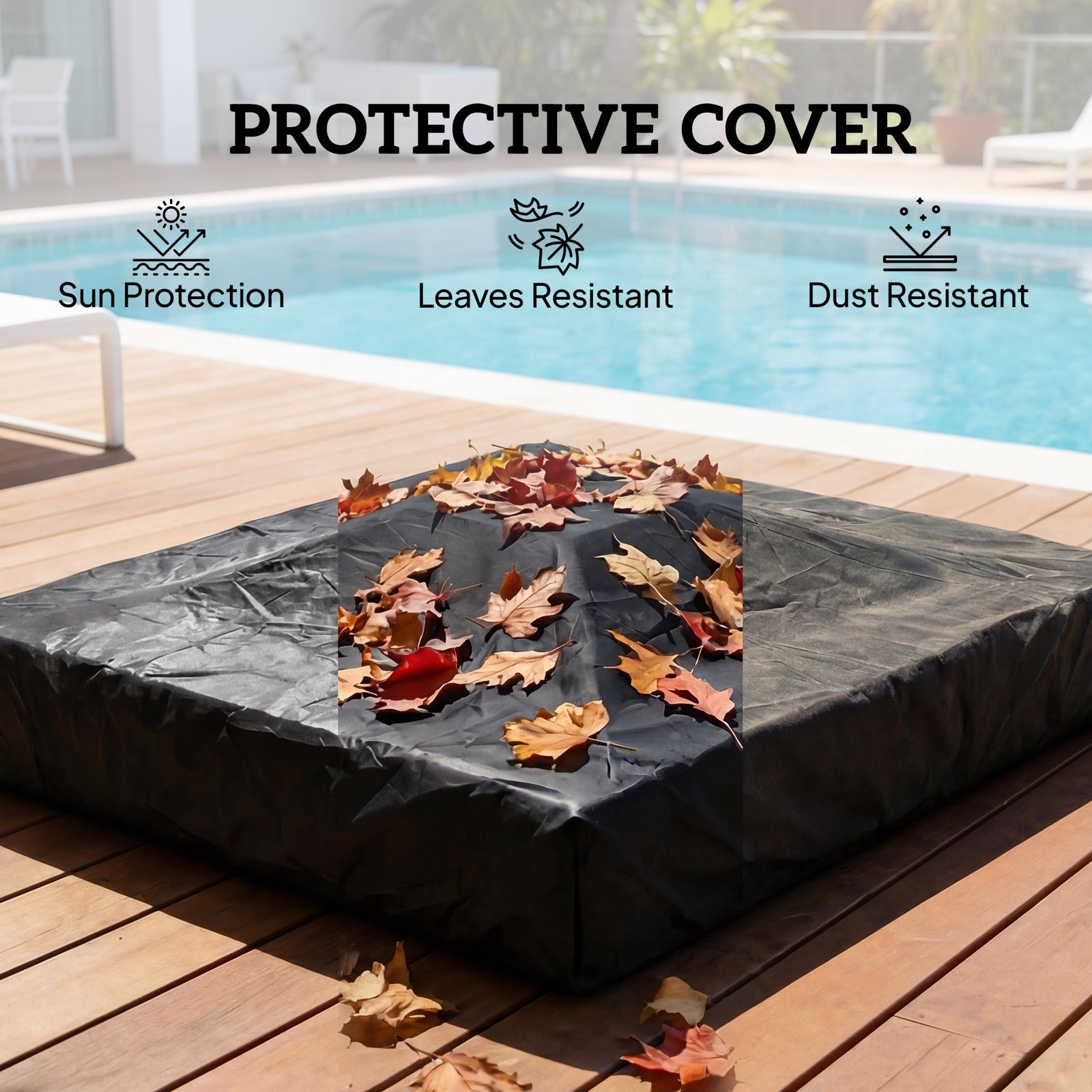 Rattan Sun Loungers Set Of 2 With Side Table | Dark Grey