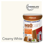 Insopaint Interior Emulsion Paint - Anti Mould, Insulating & Energy Saving For Interior Walls & Ceiling | 5l | Light Yellow