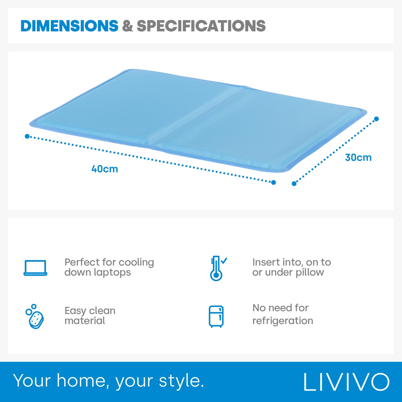 Pillow Cooling Gel Pad