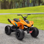 Mclaren Mcl 35 Liveries 12v Quad Bike W/ Slow Start | Orange