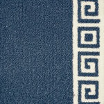 Luna Stair Runner Non-slip Kitchen Mat | 4ft | Blue
