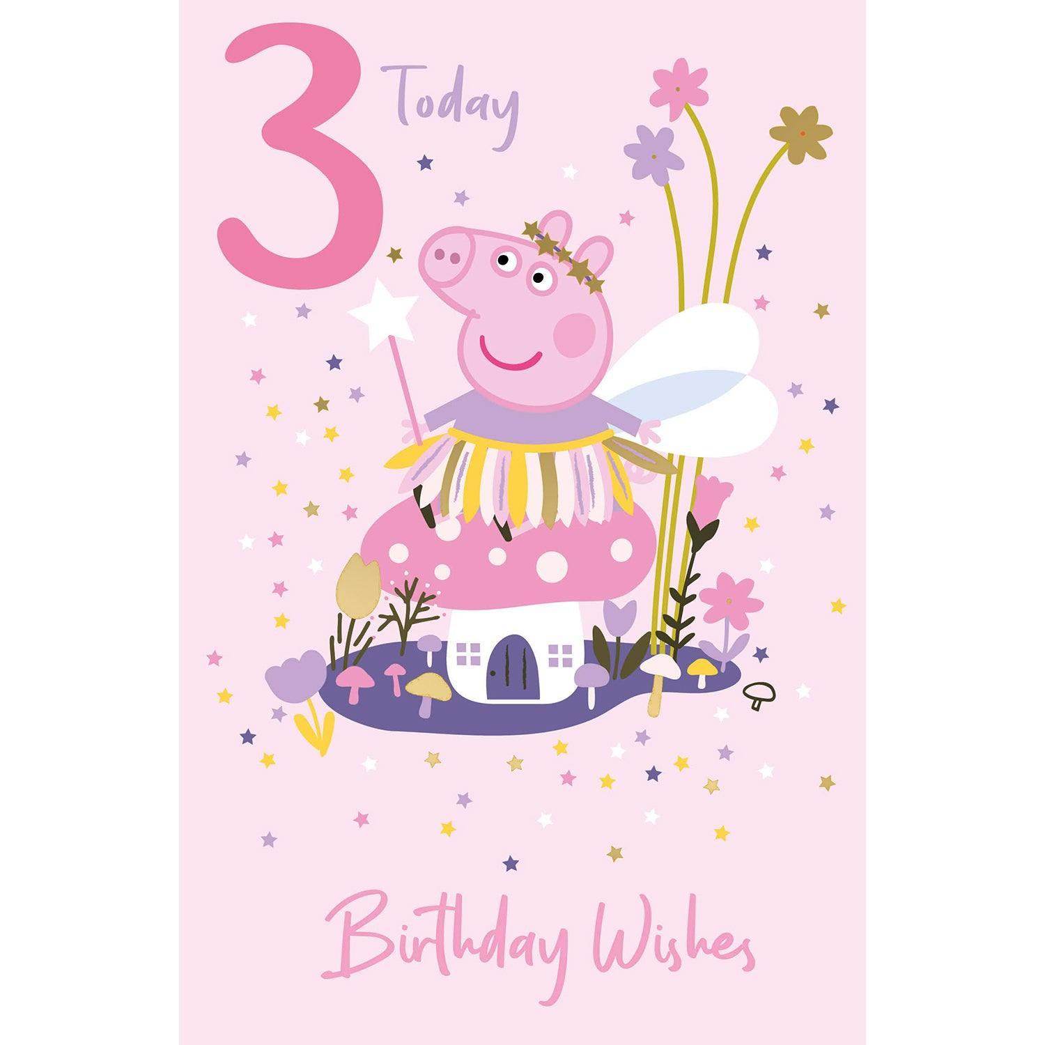 Age 3 Birthday Card Official Product