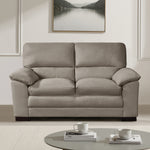 Ramona Soft Fabric 2 Seat Sofa | Brown