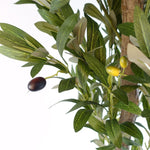 150cm Artificial Natural Look Olive Tree With Wooden Trunk