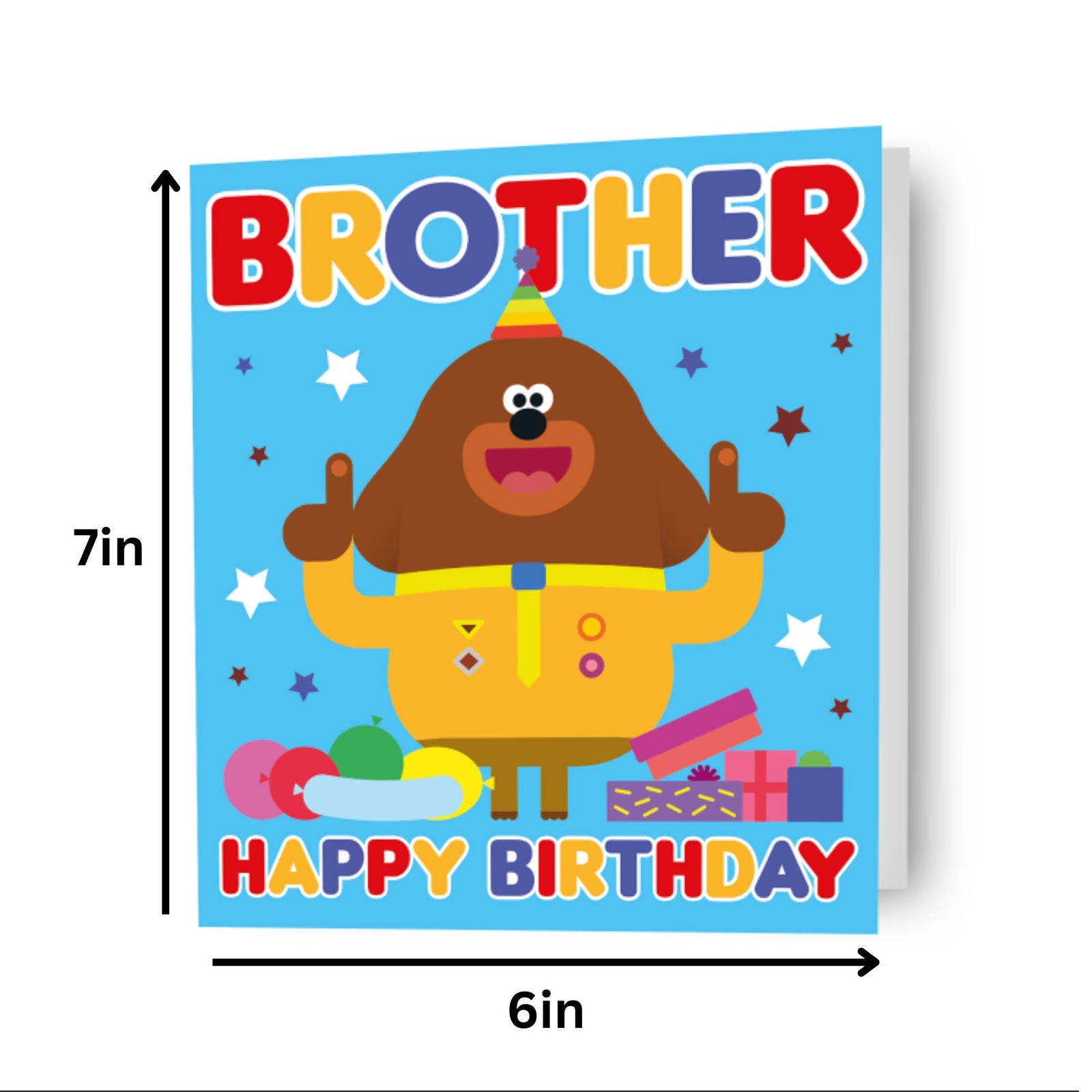 Hey Duggee Brother' Birthday Card Official Product
