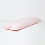 Egyptian Cotton Satin Stripe Housewife Pillowcase 330 Tc | Body | Pink