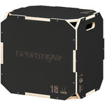 Non-slip Plyo Box, Corner-free Wooden Jump Box