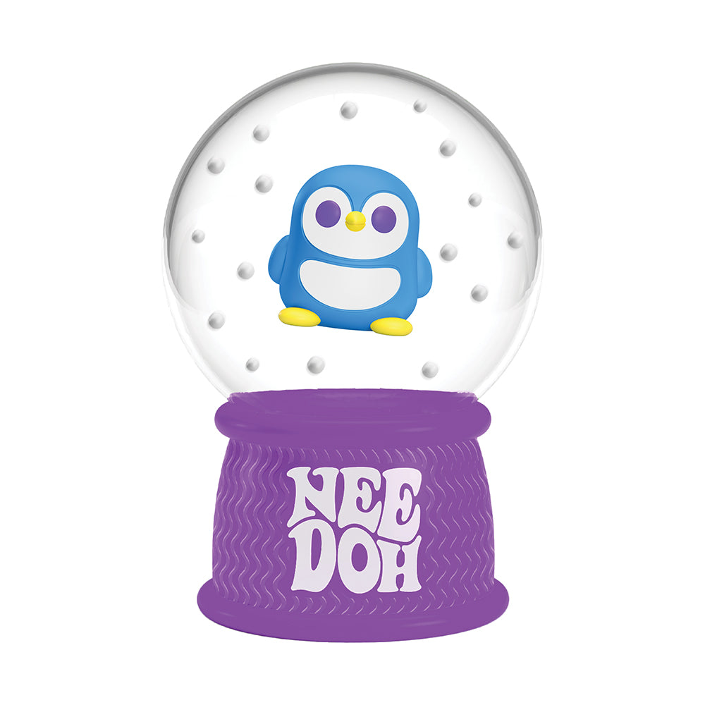 Needoh Squish N Flow Snow Globe - Christmas Fidget Toy