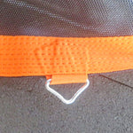 Trampoline Mat W/ 72 V-hooks, For 12ft Trampoline | Orange