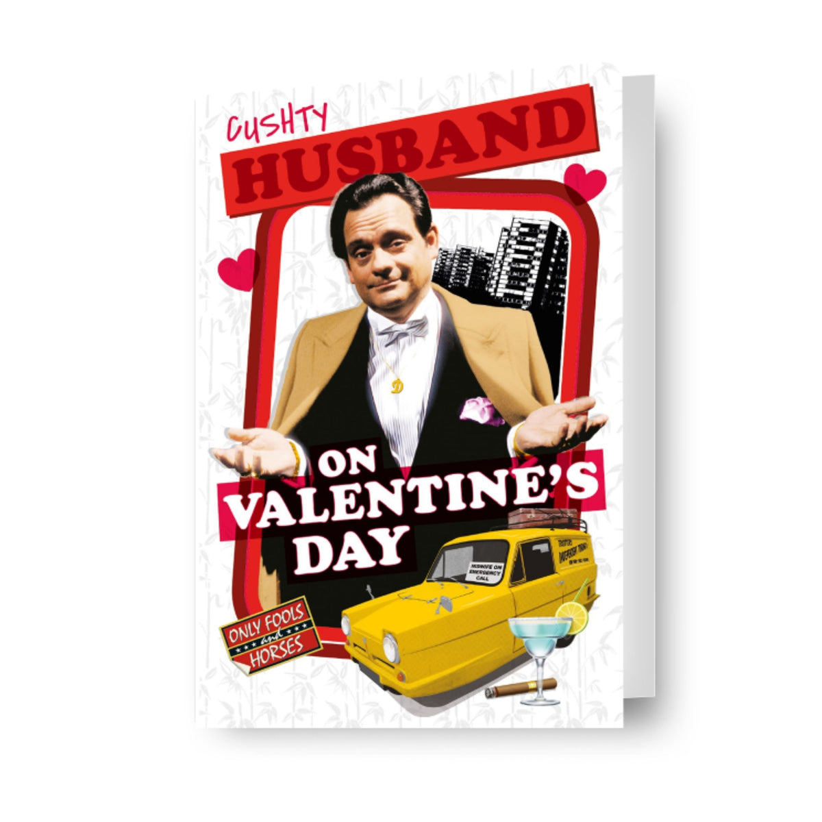 Cushty Husband' Valentine's Day Card Official Product