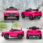 Mercedes-benz Glc Licensed Kids Ride On Car With Remote | Pink