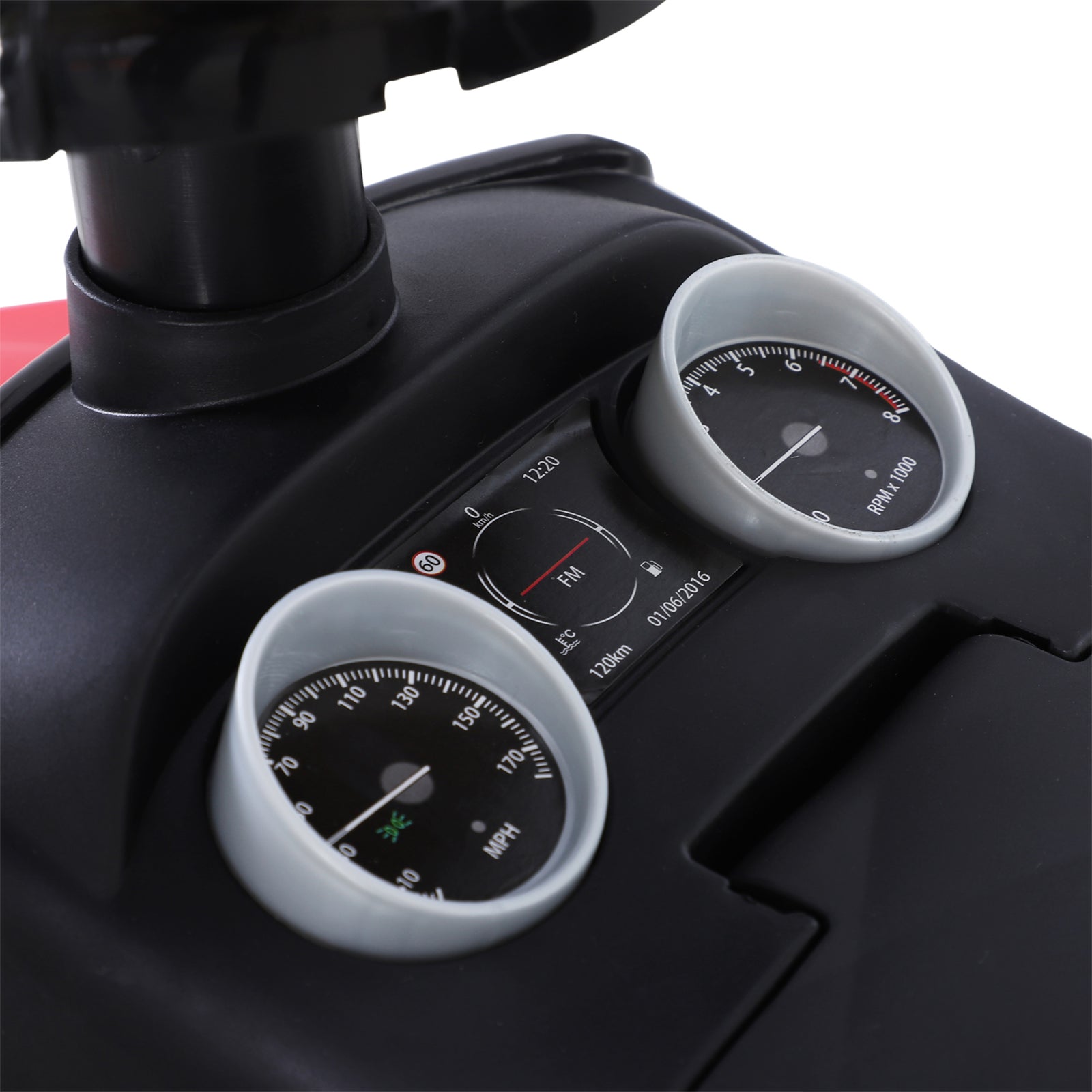 3-in-1 Ride On Car Foot To Floor Slider Toddler W/ Horn Steering | Red