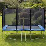 7x10ft Rectangular Trampoline | Blue