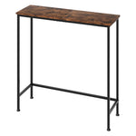 Levede Narrow Console Table Slim Entryway Hallway Sofa Table Display Shelf Industrial