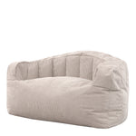 Cora Fine Cord Xl Bean Bag Sofa | Beige