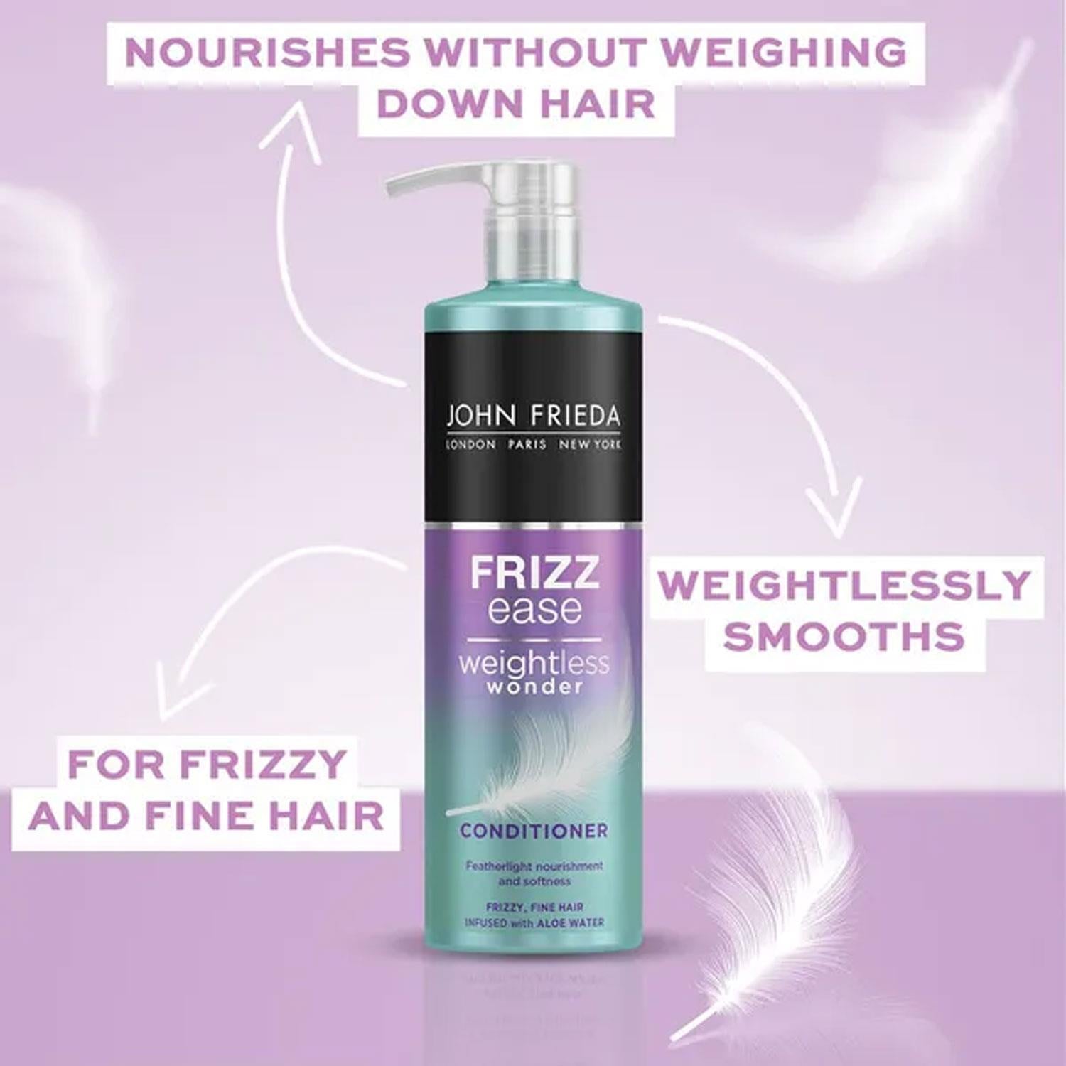 Frizz Ease Weightless Wonder Hair Shampoo & Conditioner Duo, 500ml