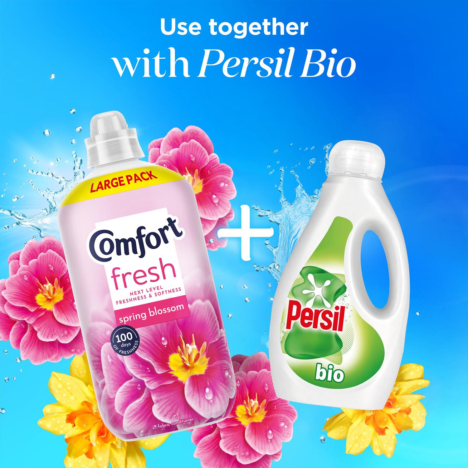 Fresh Spring Blossom Liquid Fabric Conditioner 48 Washes 1.44l, 6 Pack