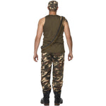 Khaki Camo Deluxe Costume, Male | Medium