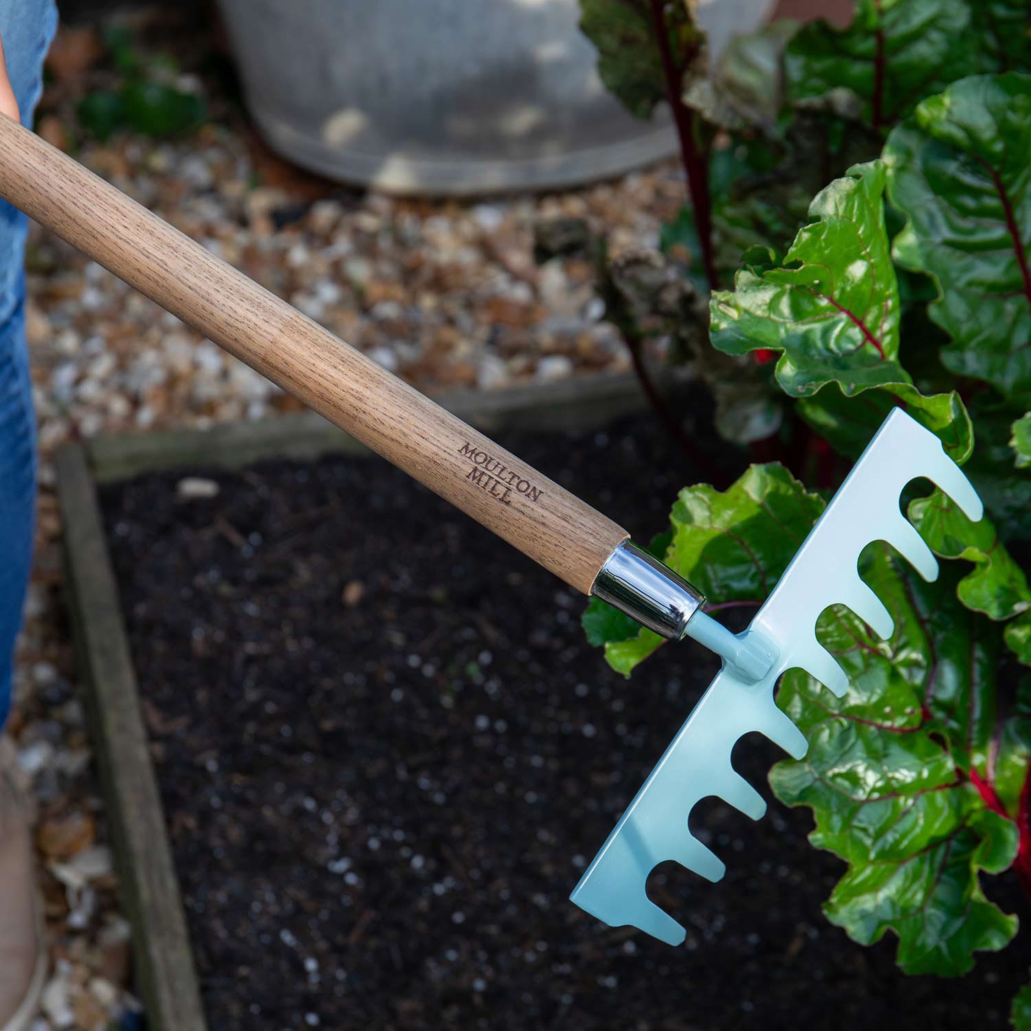 Budding Gardener Soil Rake 95cm | Set-of-1