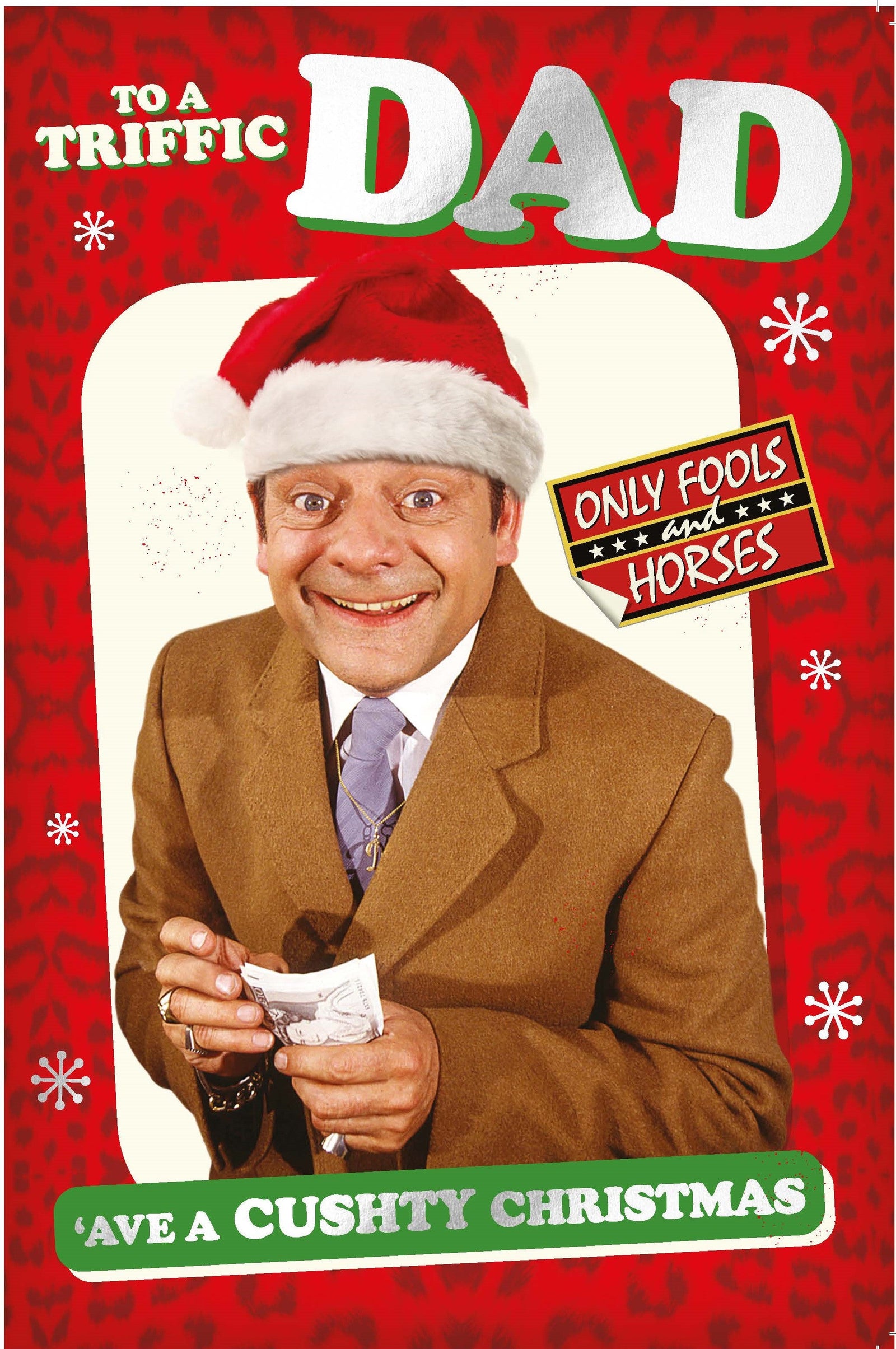Only Fools And Horses Dad Christmas Card Official Product