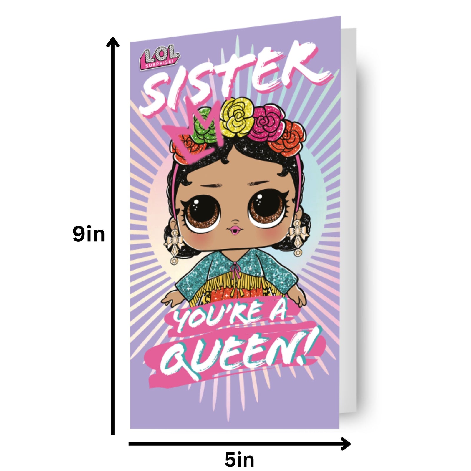 LOL Surprise Sister Birthday Card Official Product