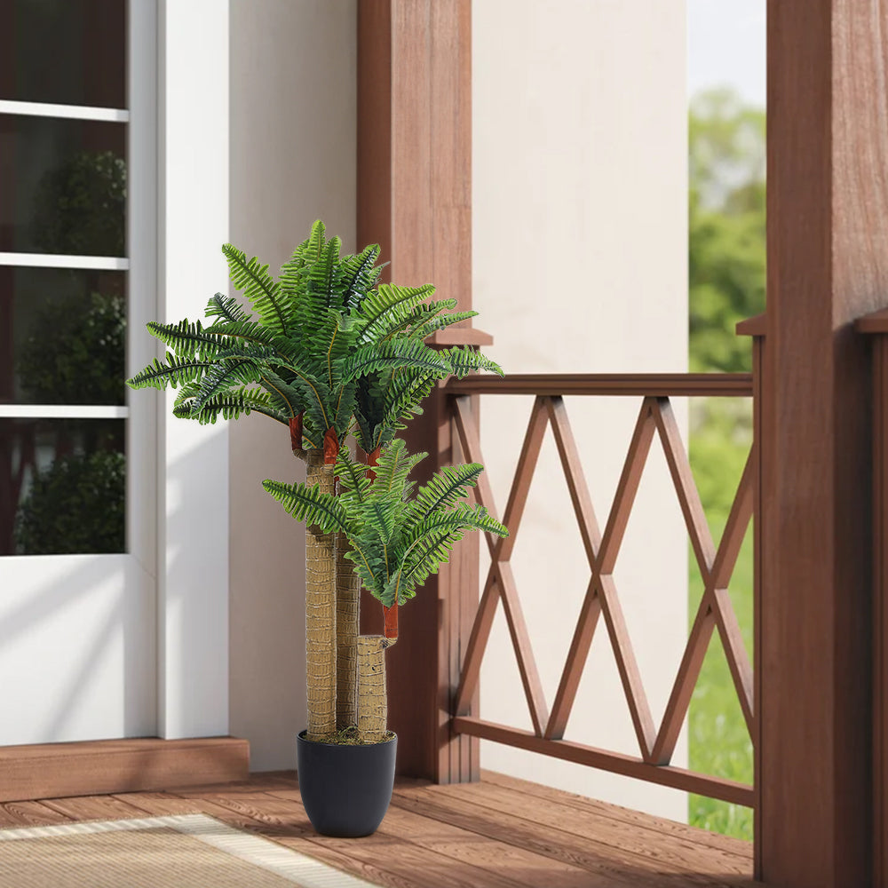 Artificial Persian Grass Decorative Plant In Planter | 100cm