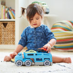 Car Carrier Toy, With 2 Working Ramps And 3 Mini Cars