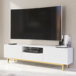 Diamond Luxe Tv Unit 180cm - Deco | White