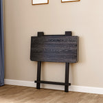 Folding Wooden Dining Table | 70cm x 70cm | Black